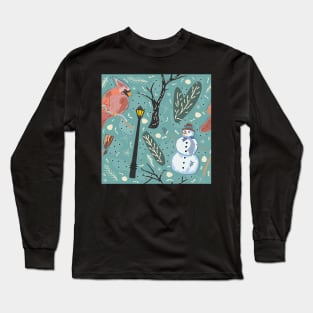 Snowman Long Sleeve T-Shirt